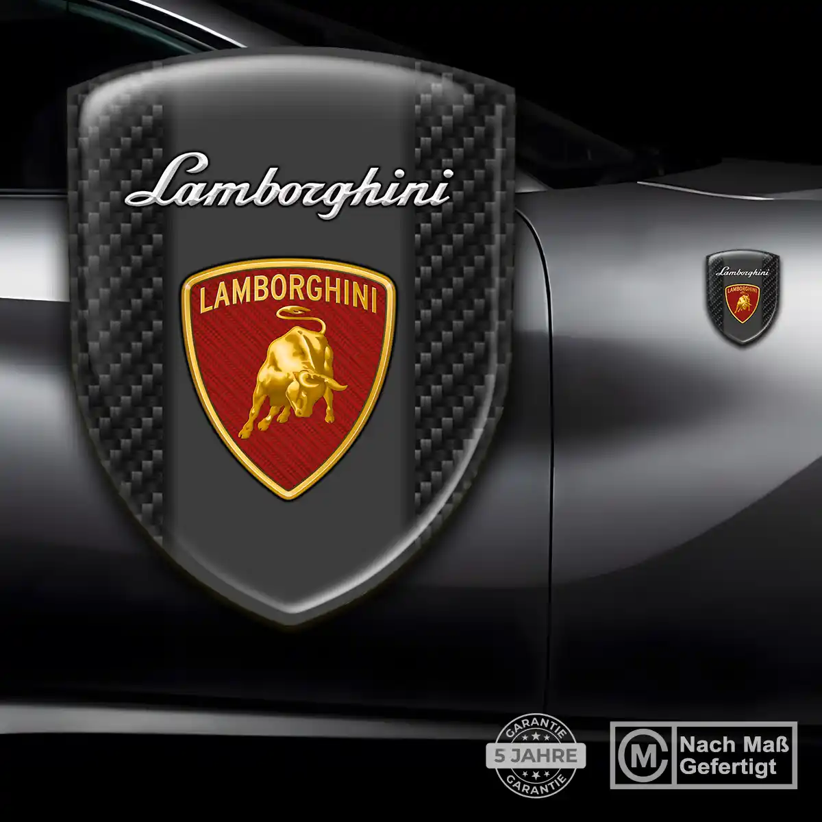 Lamborghini Emblem Aufkleber Wappen Hohe Qualität