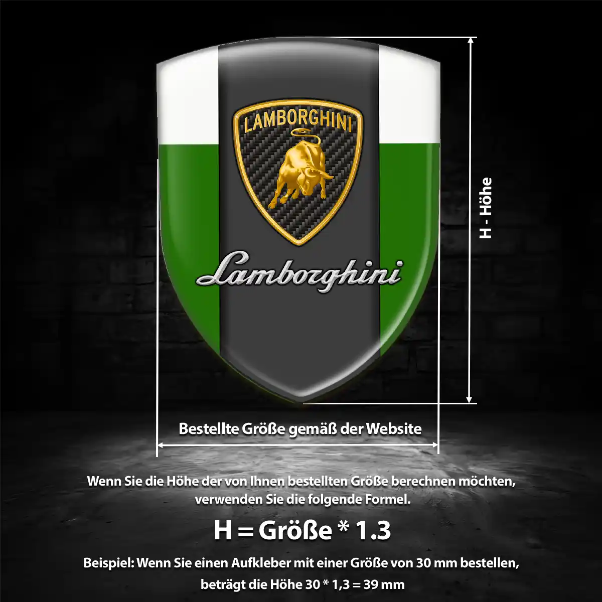 Lamborghini Emblem Hohe Qualität