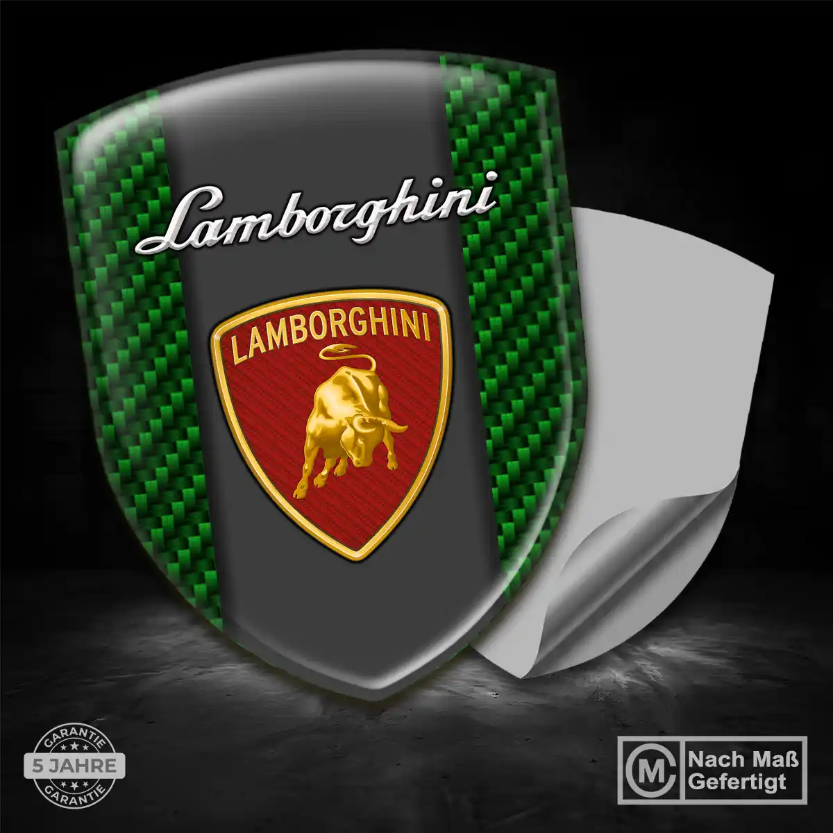 Lamborghini Emblem Wappen Aufkleber Auto Hohe Qualität