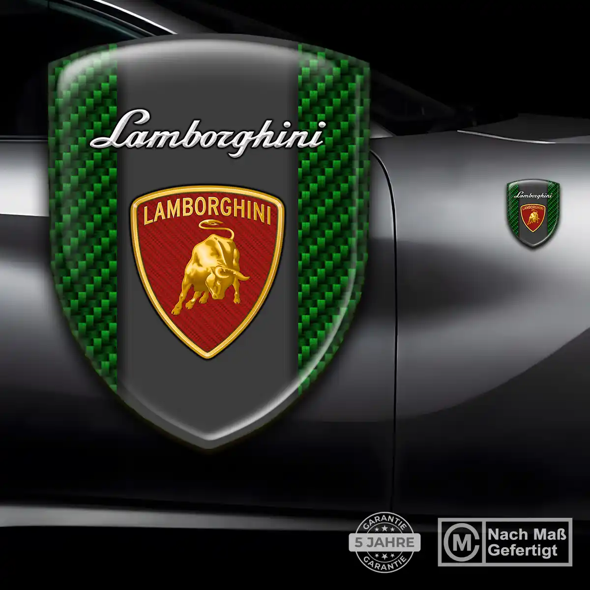 Lamborghini Emblem Wappen Aufkleber Auto Hohe Qualität