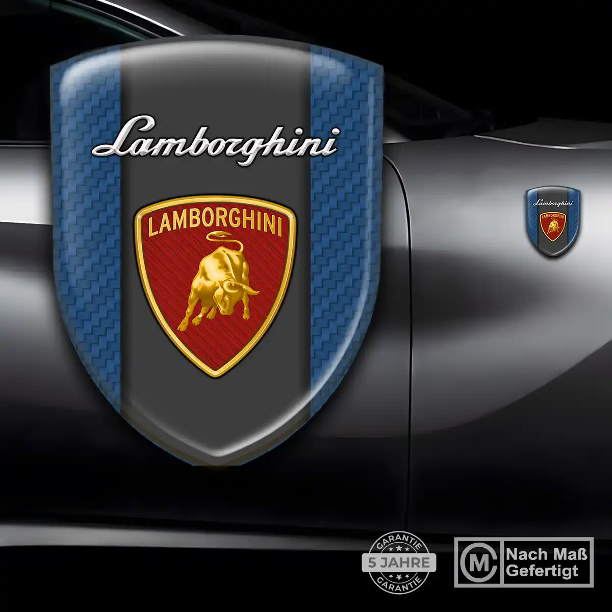 Lamborghini Emblem Wappen Stilvolles Design