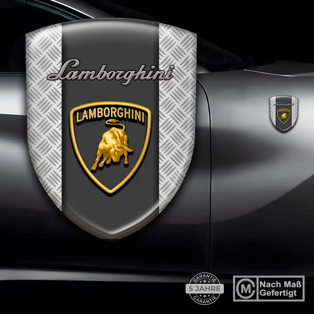 Lamborghini Embleme Auto Stilvolles Design