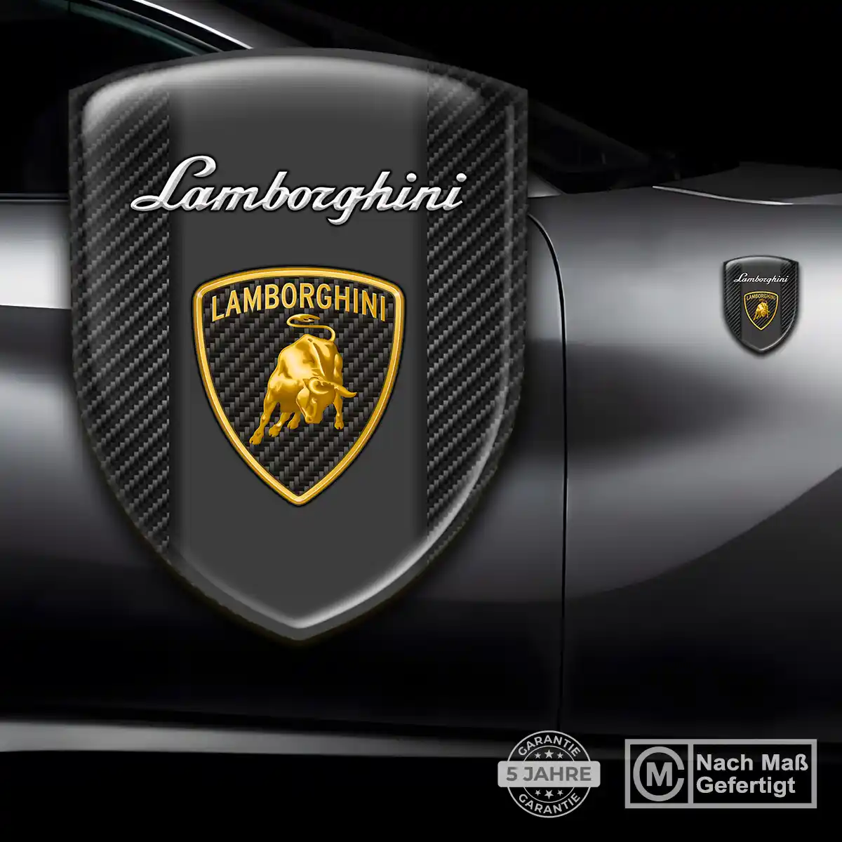 Lamborghini Embleme Silikon Aufkleber Auto Hohe Qualität