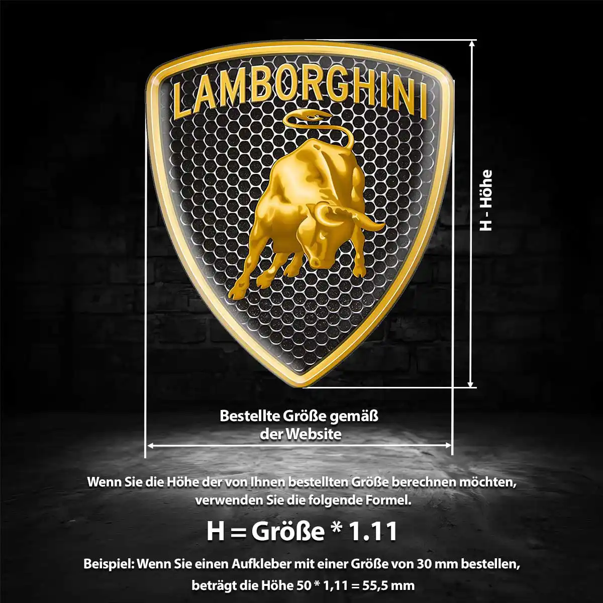 Lamborghini Embleme Stilvolles Design