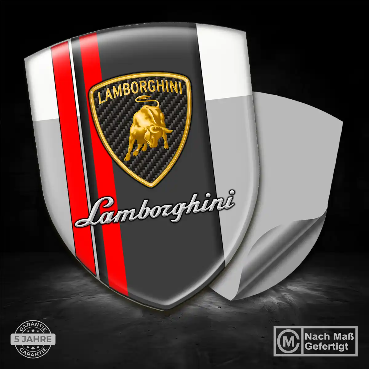 Lamborghini Silikon Aufkleber Auto Stilvolles Design