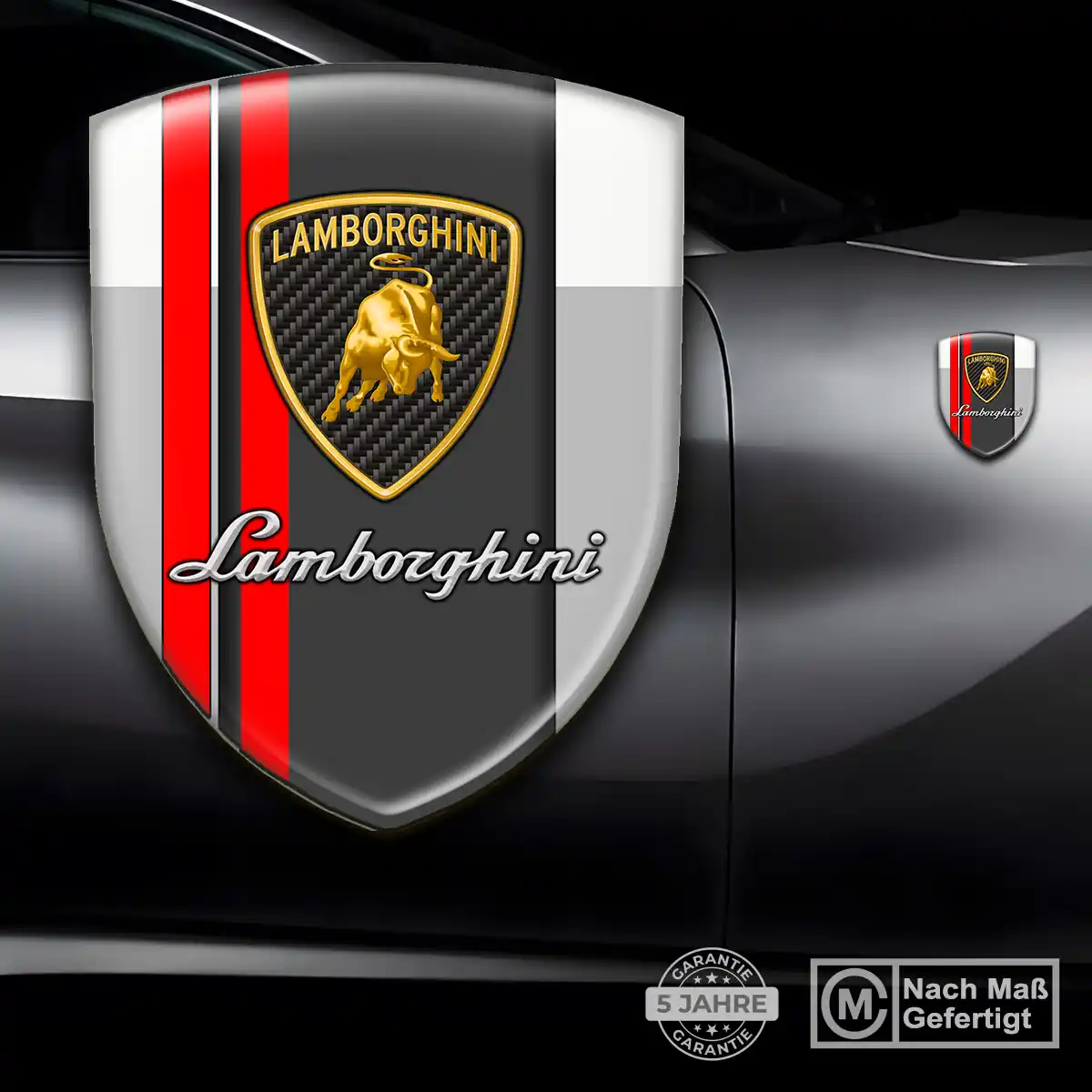 Lamborghini Silikon Aufkleber Auto Stilvolles Design