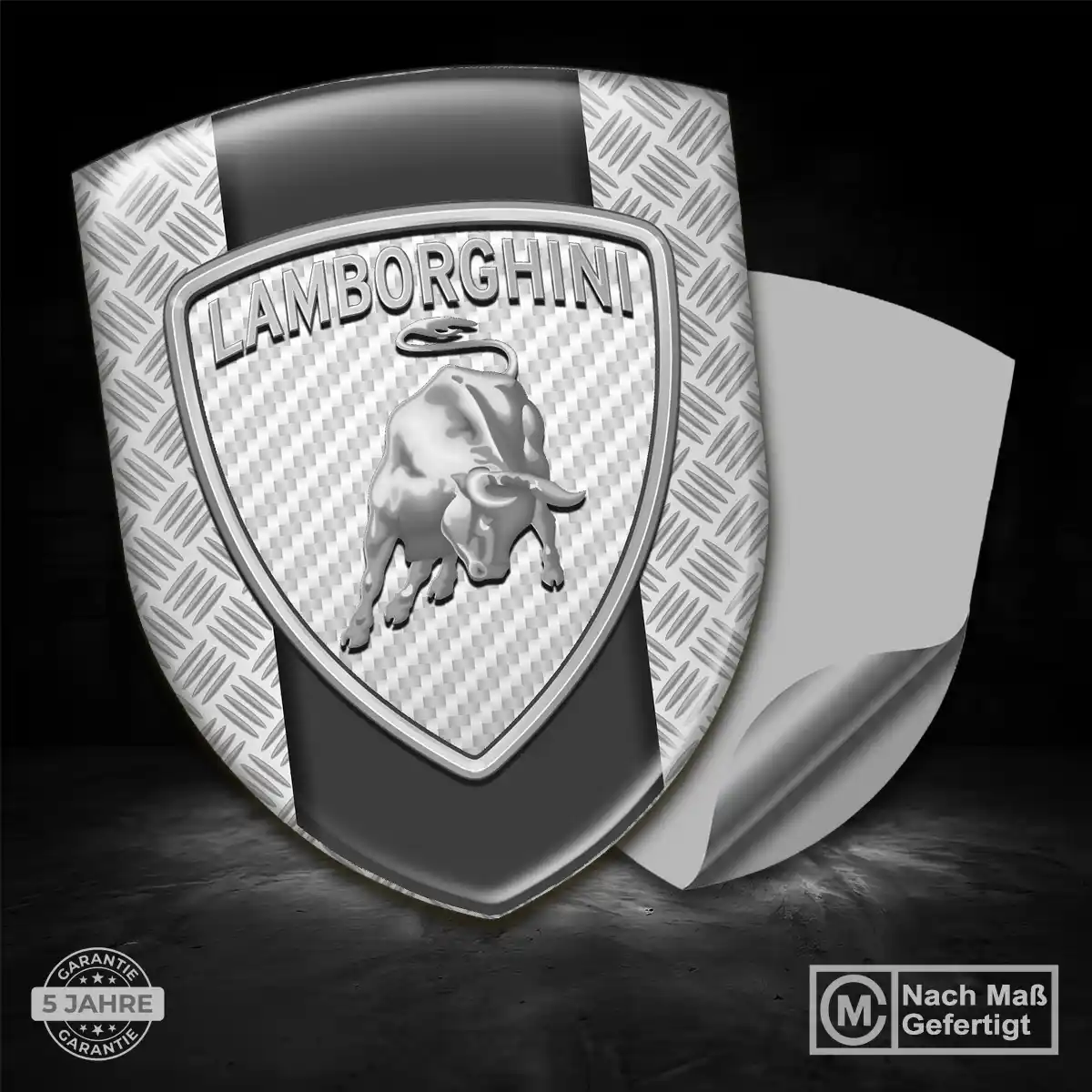 Lamborghini Silikon Aufkleber Premium-Edition