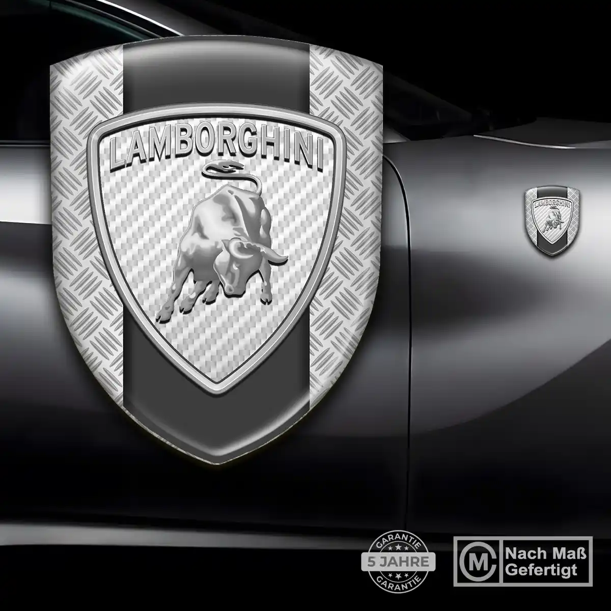 Lamborghini Silikon Aufkleber Premium-Edition