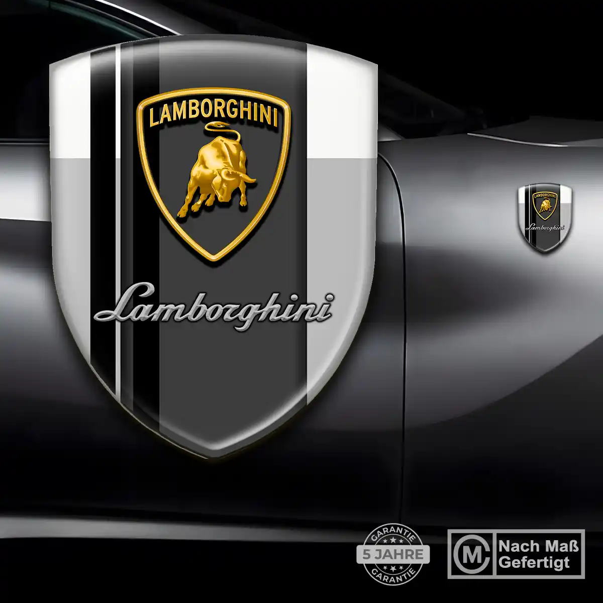 Lamborghini Wappen Aufkleber Emblem Hohe Qualität