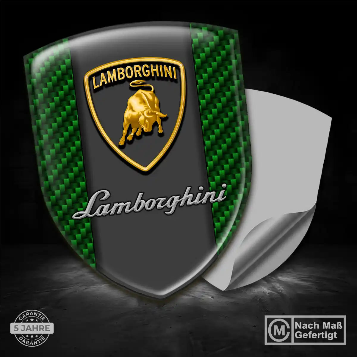 Lamborghini Wappen Emblem Aufkleber Auto Hohe Qualität