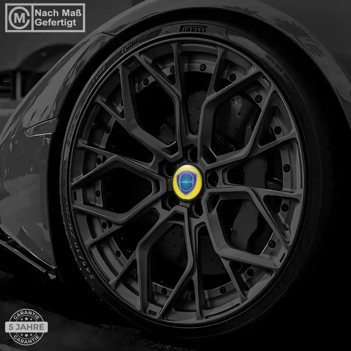 Lancia Aufkleber 3D Gel Stilvolles Design