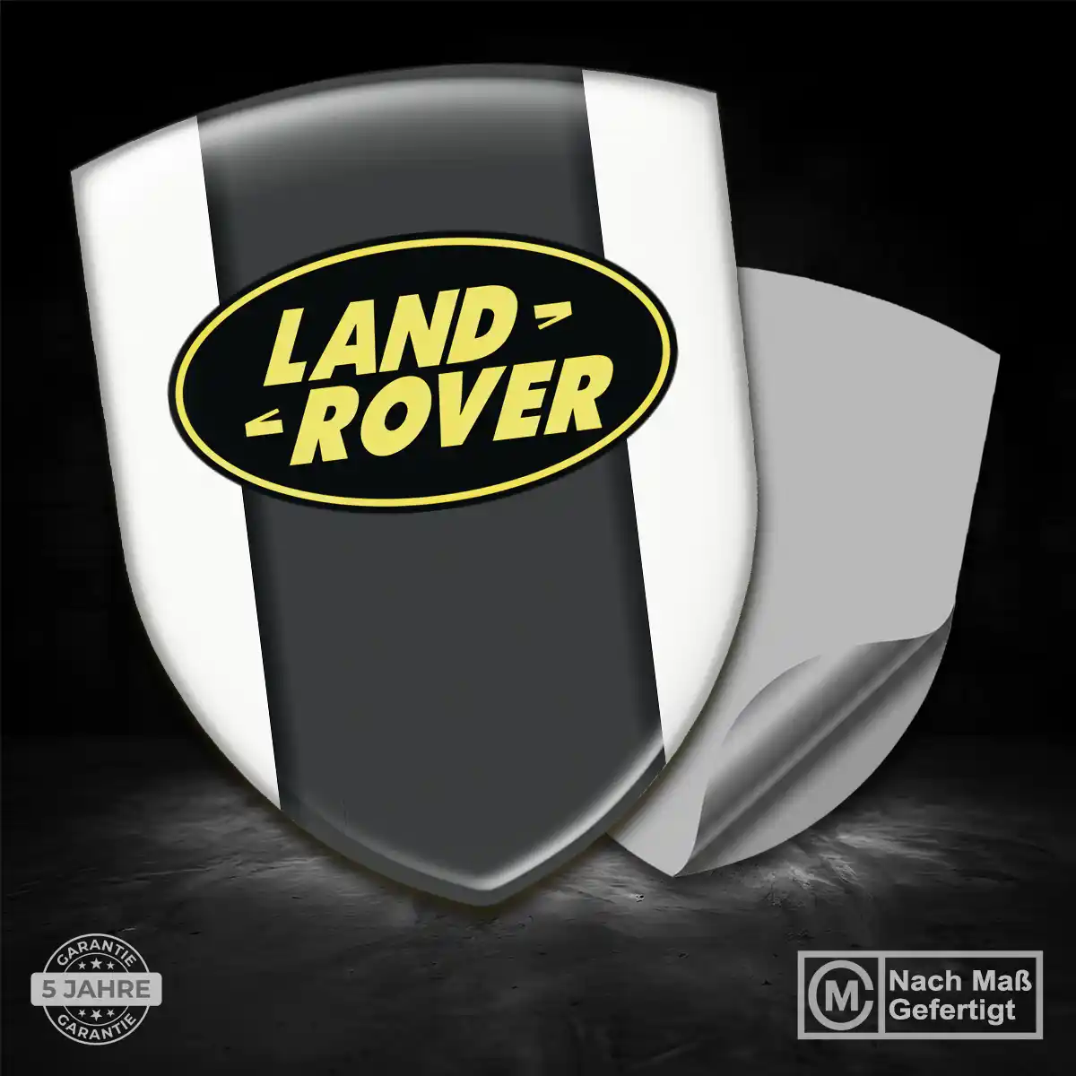 Land Rover 3D Gel Aufkleber Auto Stilvolles Design