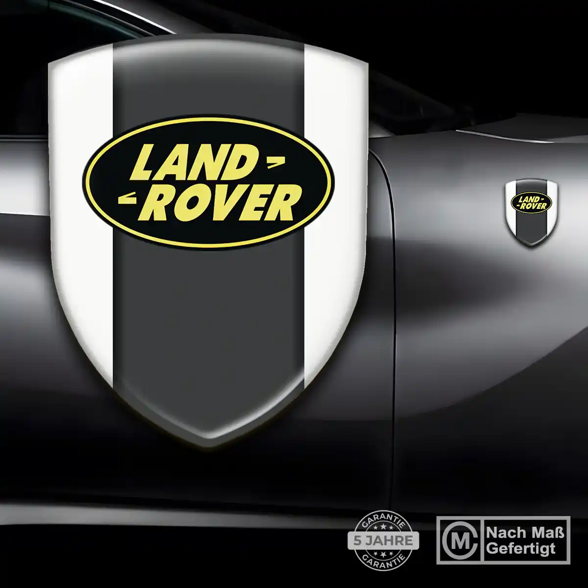 Land Rover 3D Gel Aufkleber Auto Stilvolles Design