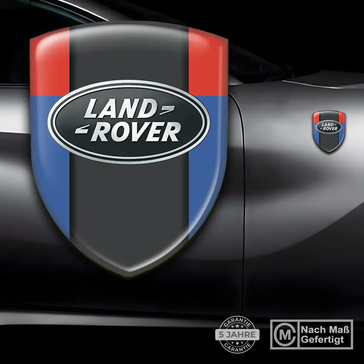Land Rover 3D Gel Aufkleber Emblem Auto Stilvolles Design