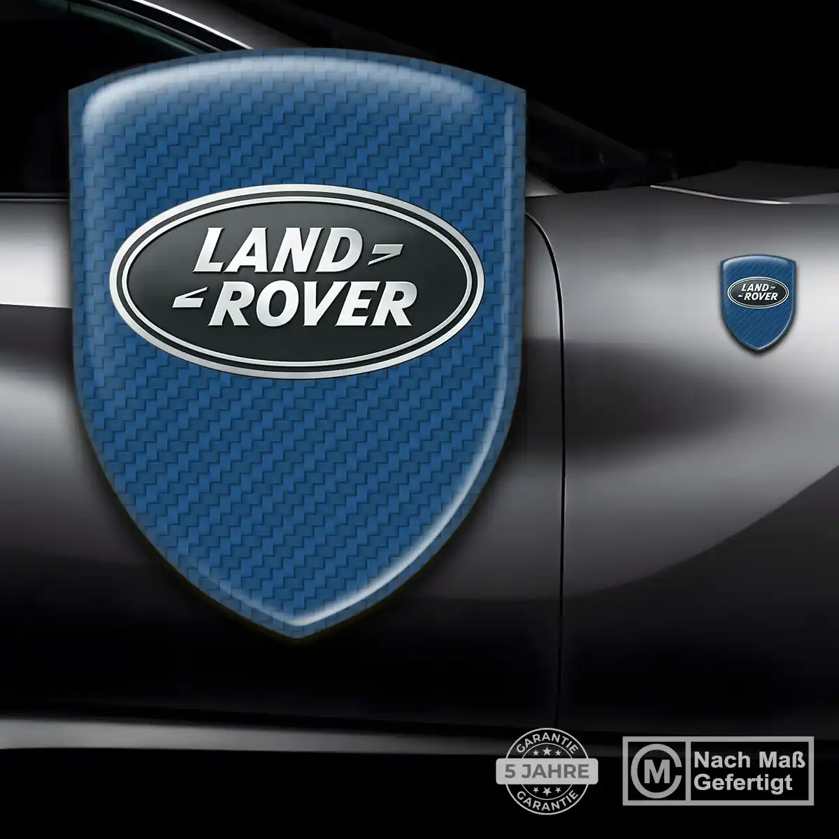 Land Rover 3D Gel Aufkleber Emblem Hohe Qualität