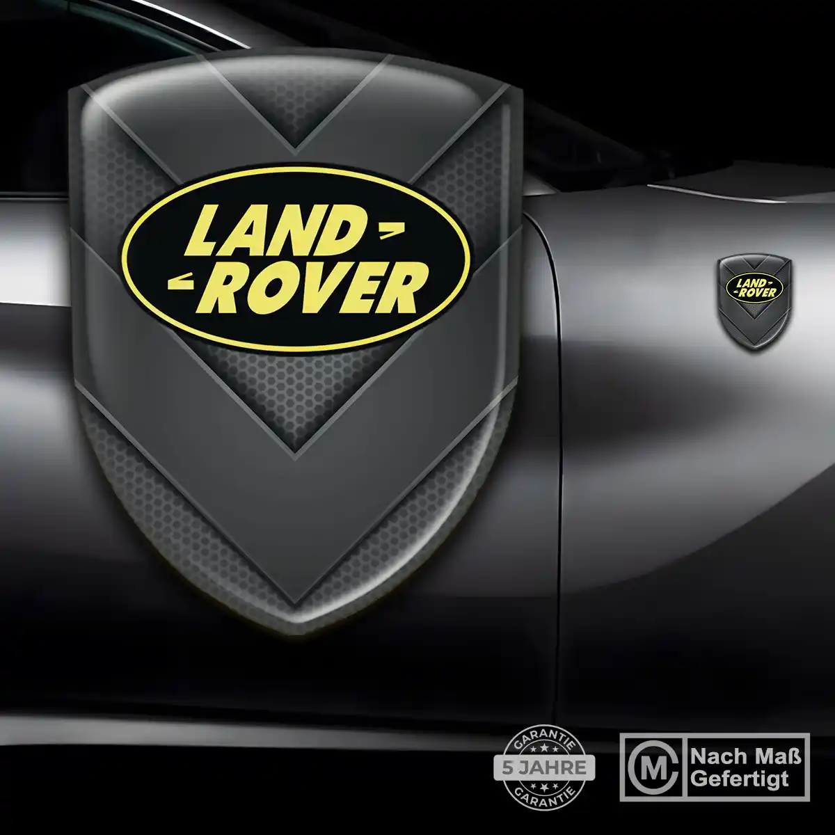 Land Rover 3D Gel Aufkleber Embleme Auto Stilvolles Design