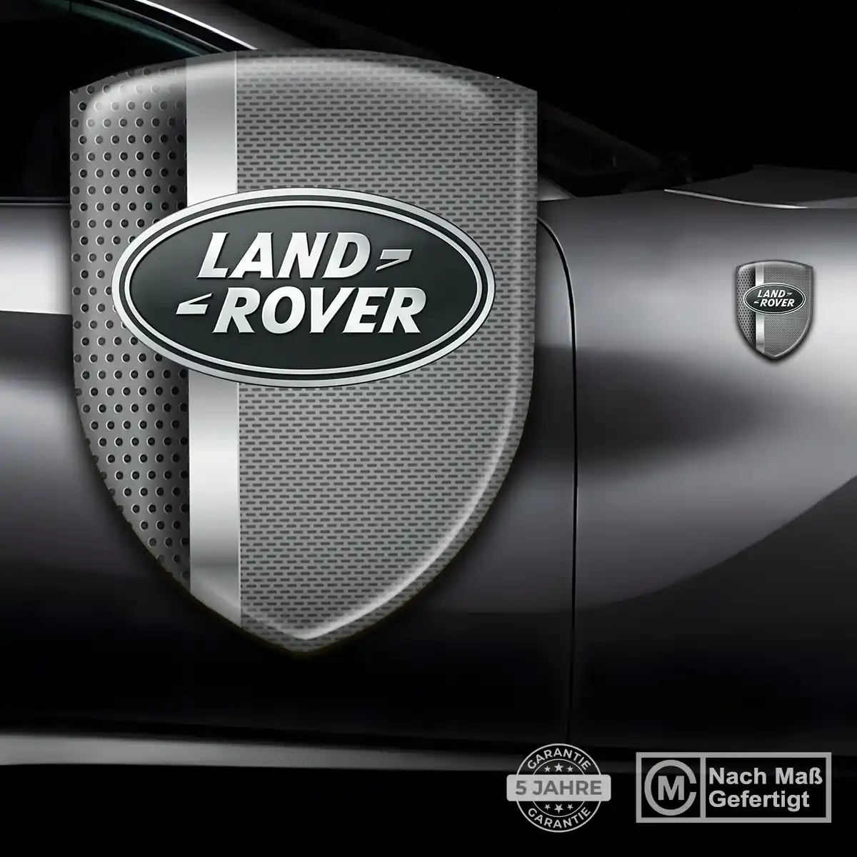 Land Rover 3D Gel Aufkleber Wappen Auto Hohe Qualität