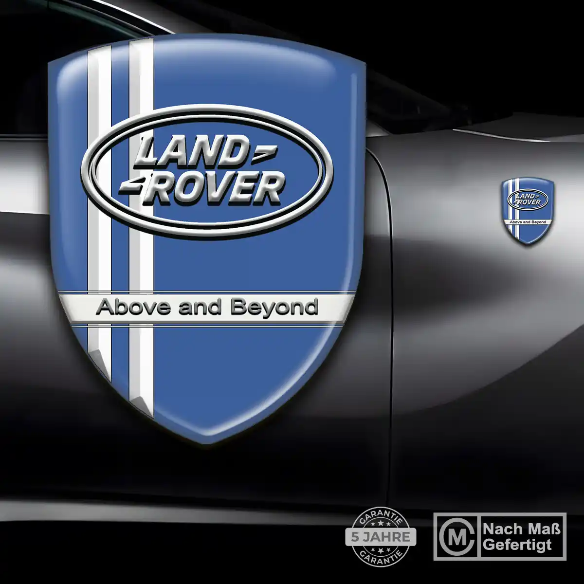 Land Rover Aufkleber 3D Gel Emblem Auto Hohe Qualität