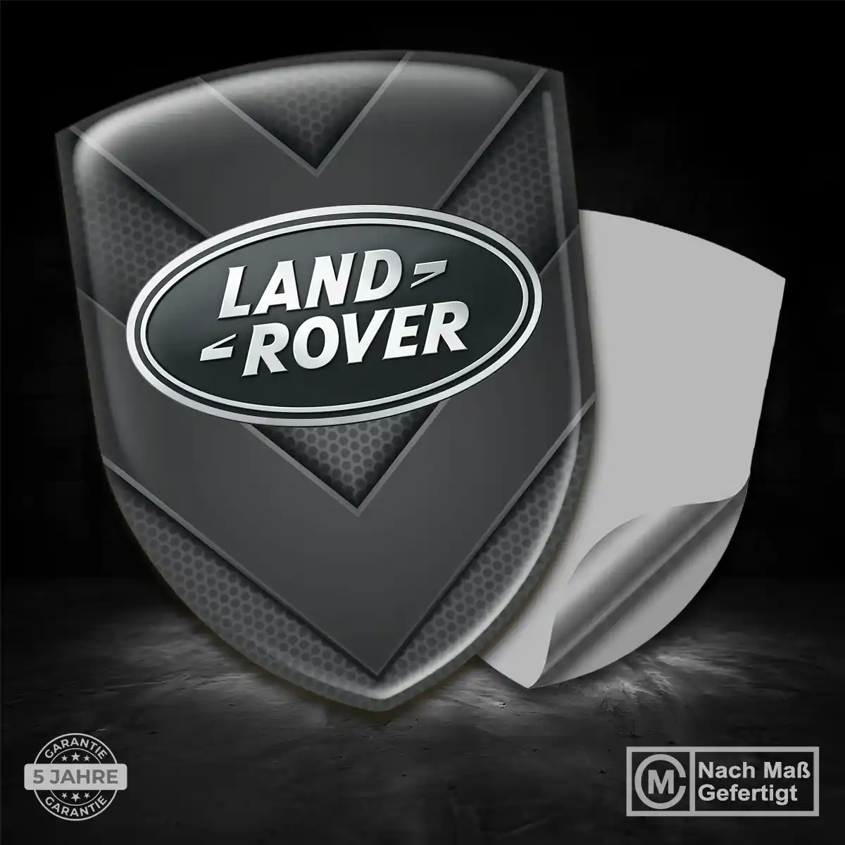 Land Rover Aufkleber 3D Gel Emblem Stilvolles Design