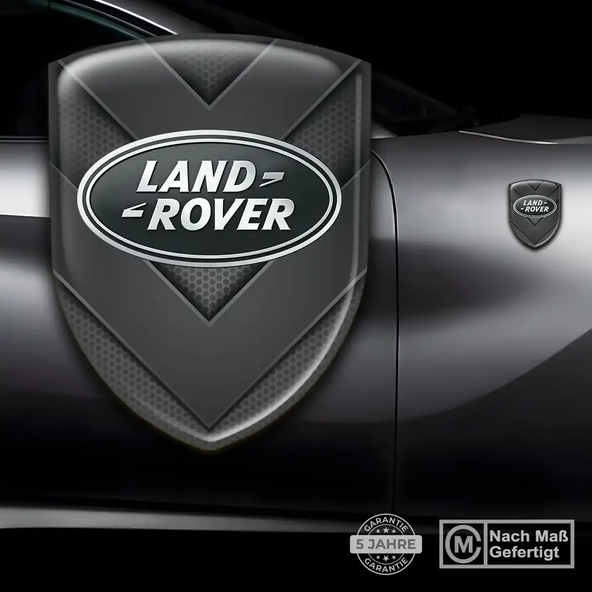 Land Rover Aufkleber 3D Gel Emblem Stilvolles Design
