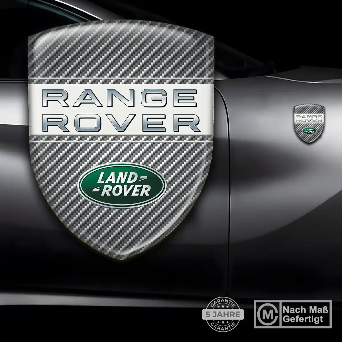 Land Rover Aufkleber 3D Gel Embleme Auto Hohe Qualität