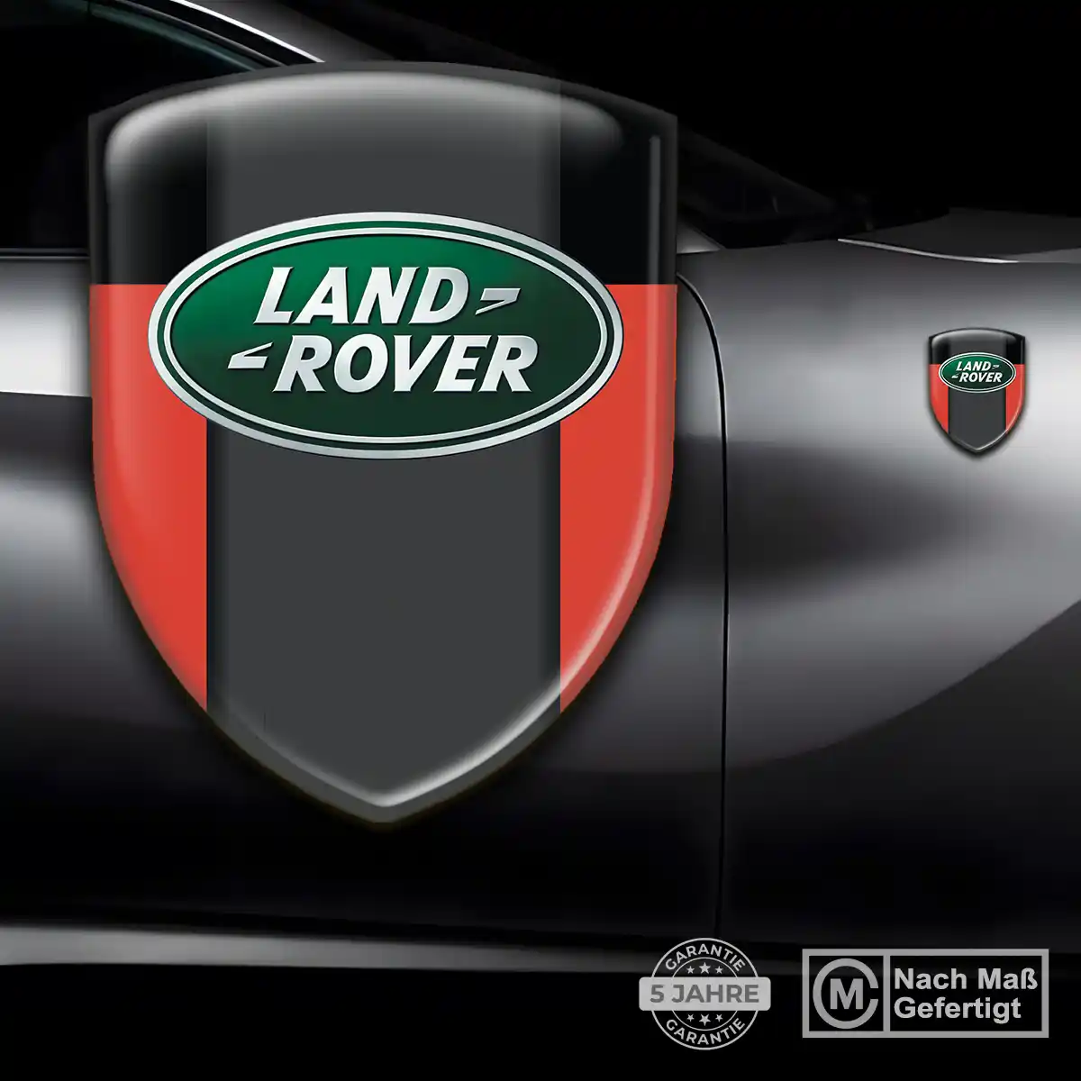 Land Rover Aufkleber 3D Gel Embleme Auto Stilvolles Design
