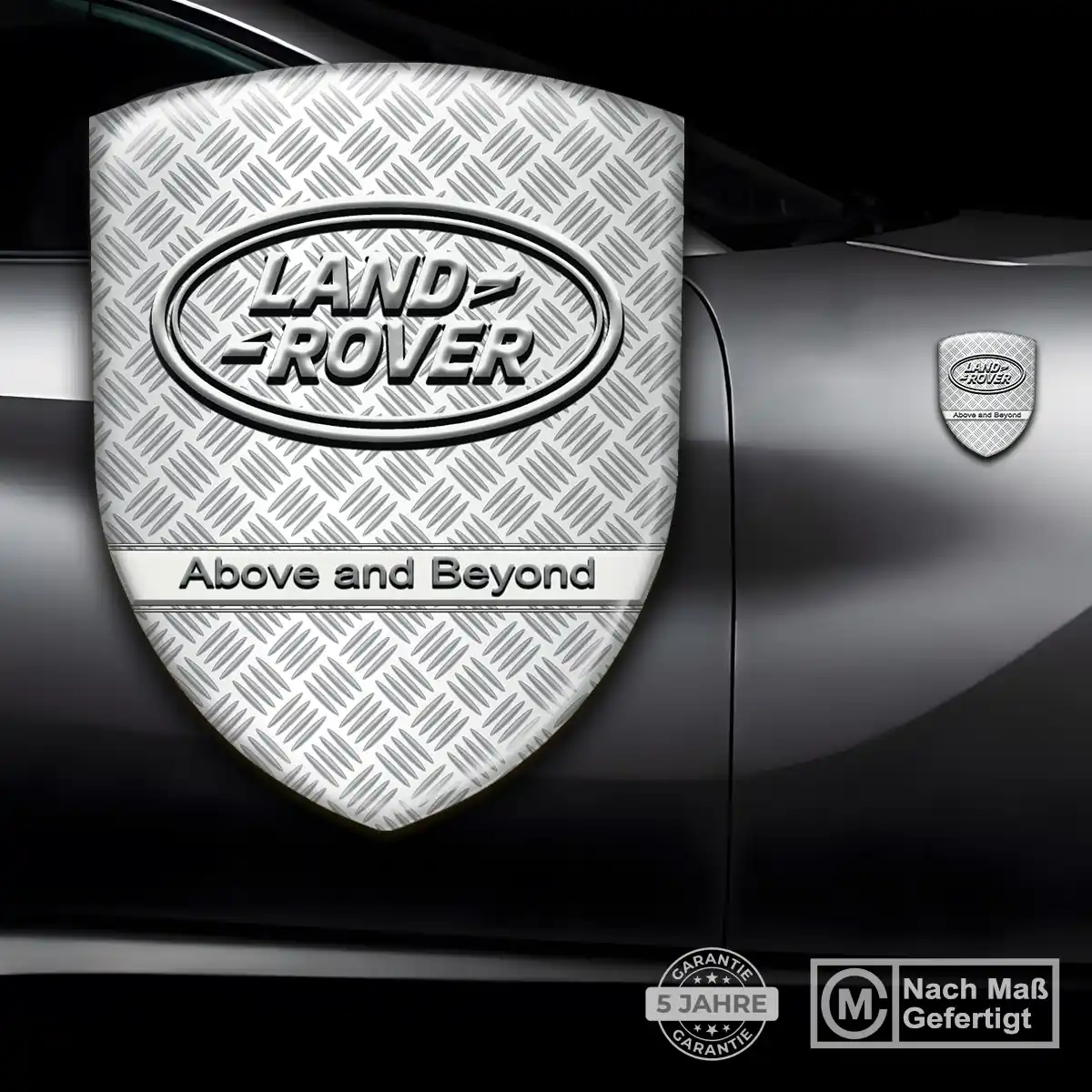 Land Rover Aufkleber 3D Gel Embleme Hohe Qualität