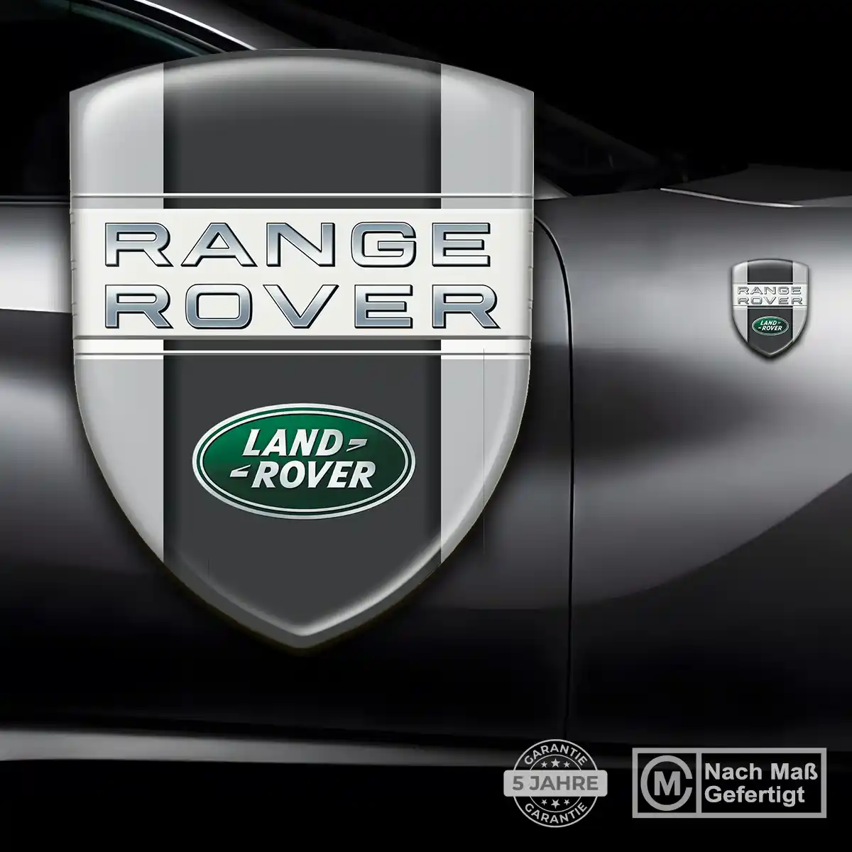 Land Rover Aufkleber 3D Gel Embleme Stilvolles Design