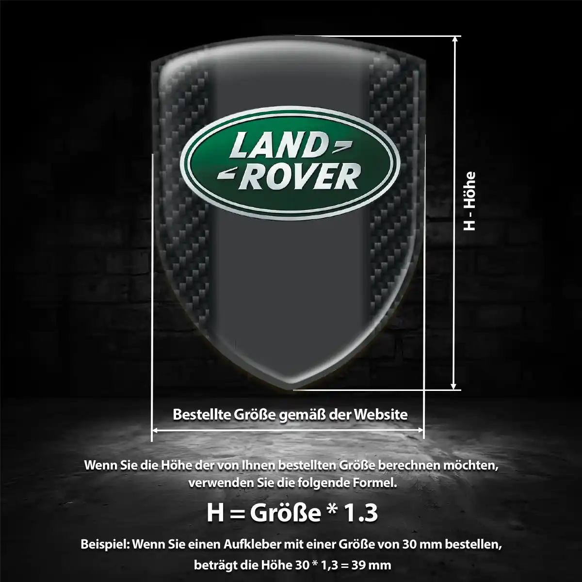 Land Rover Aufkleber Auto Hohe Qualität