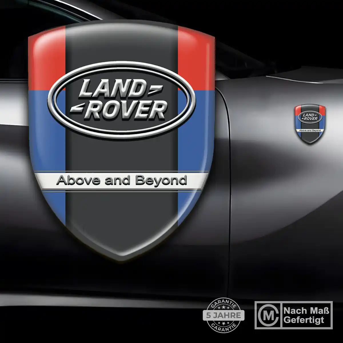 Land Rover Aufkleber Emblem Auto Stilvolles Design