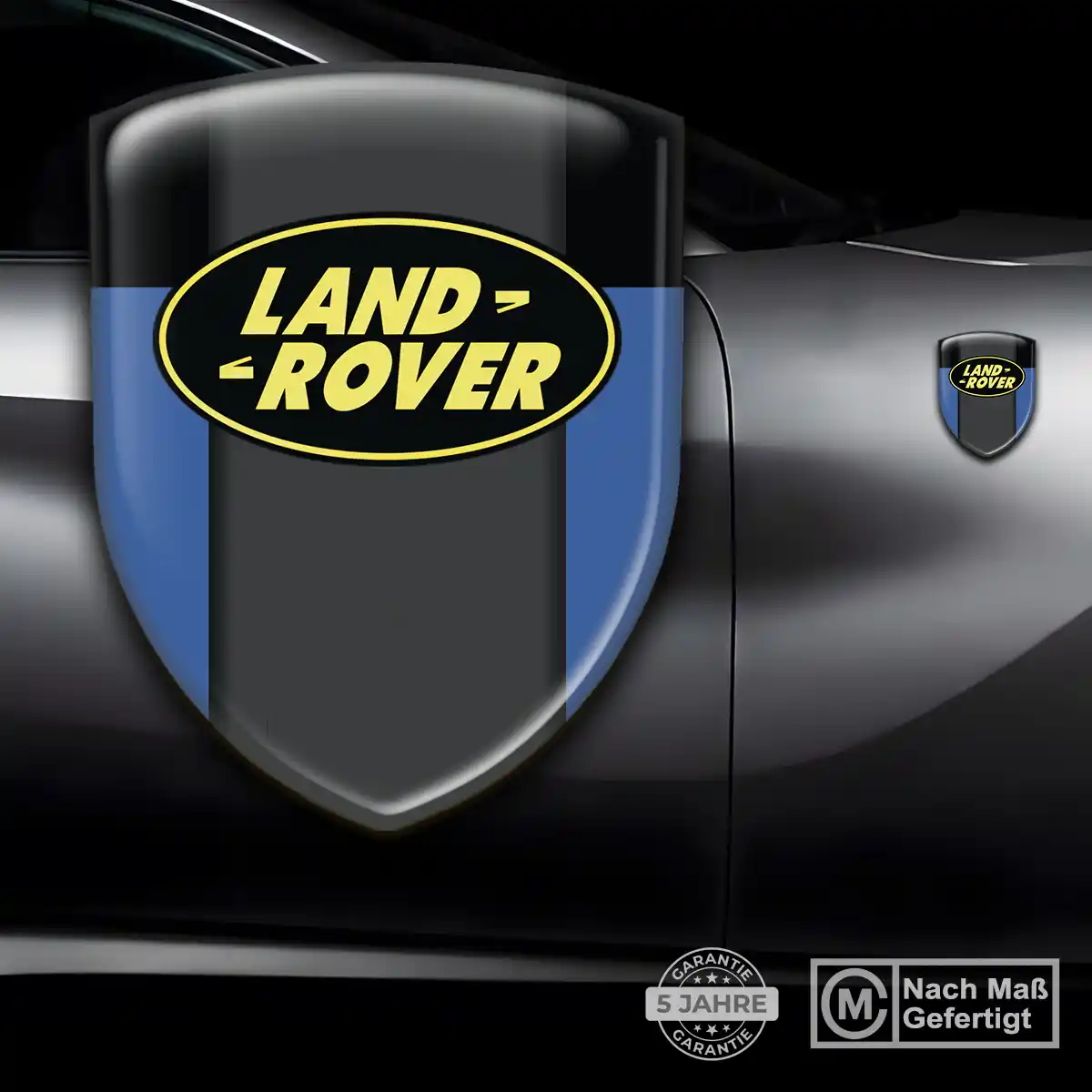 Land Rover Aufkleber Emblem Hohe Qualität