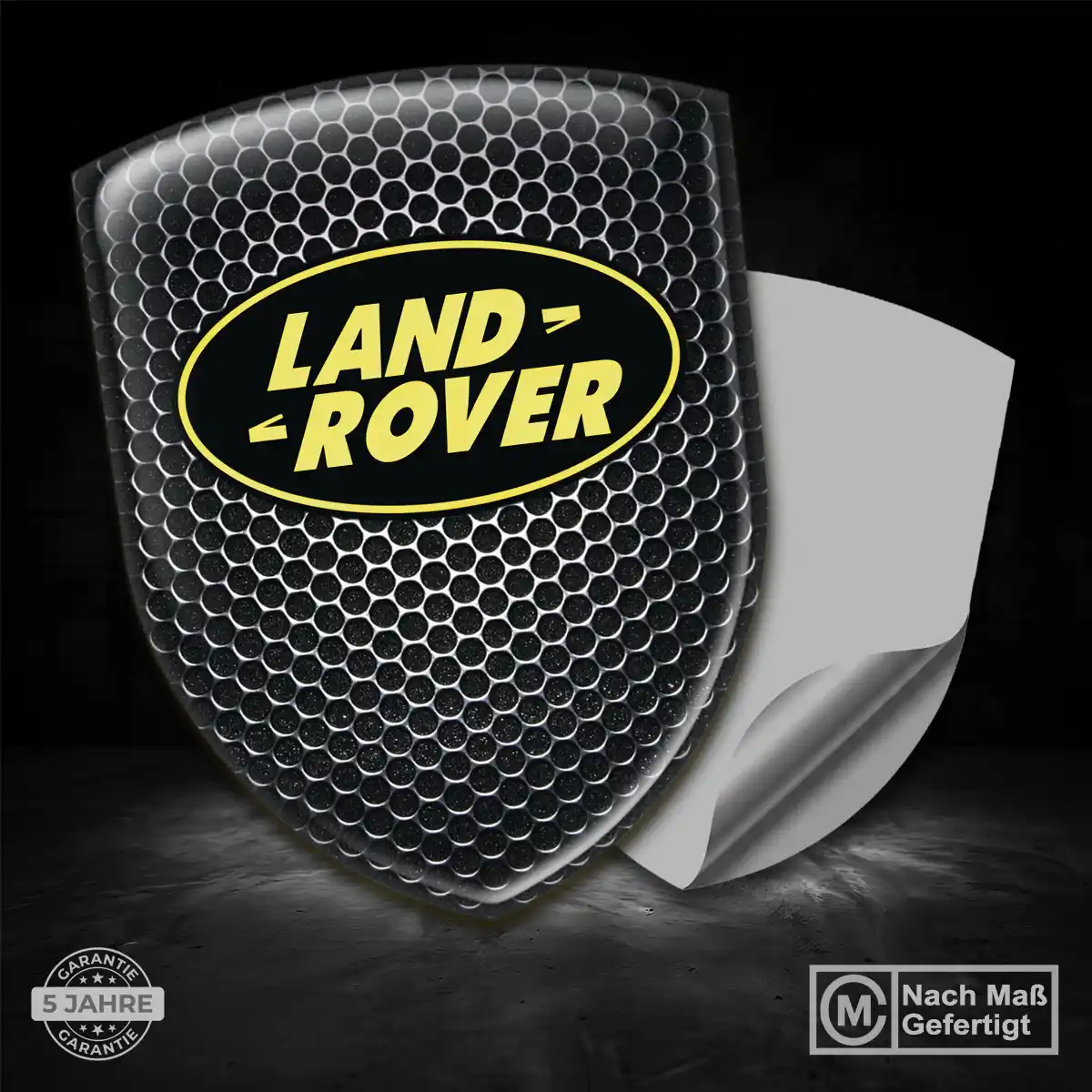 Land Rover Aufkleber Emblem Stilvolles Design