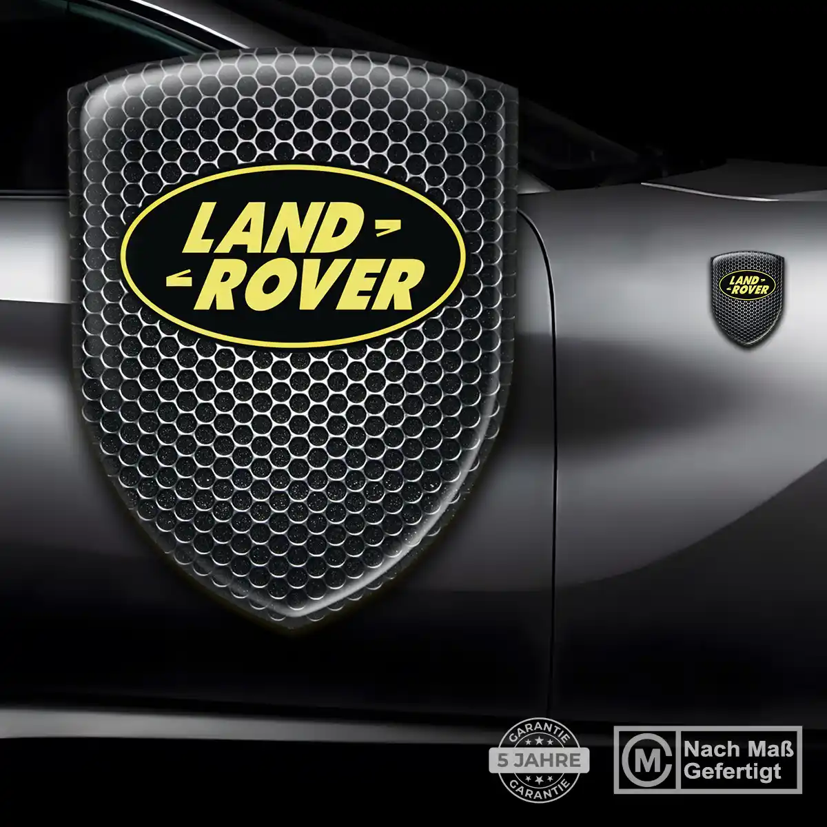 Land Rover Aufkleber Emblem Stilvolles Design