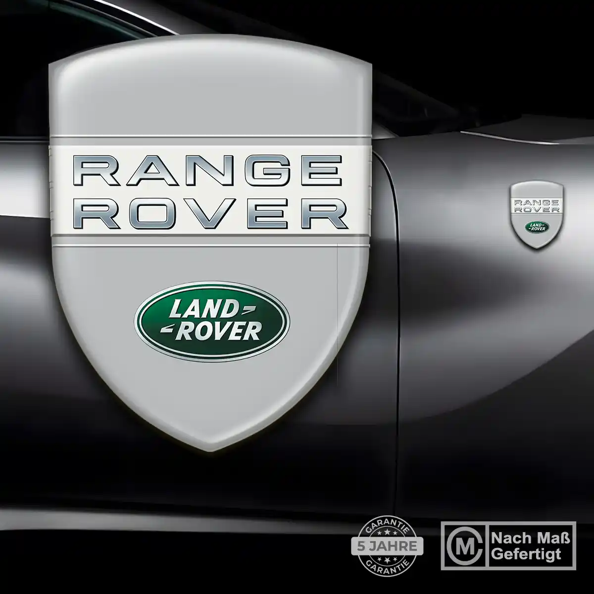 Land Rover Aufkleber Emblem Wappen Auto Stilvolles Design