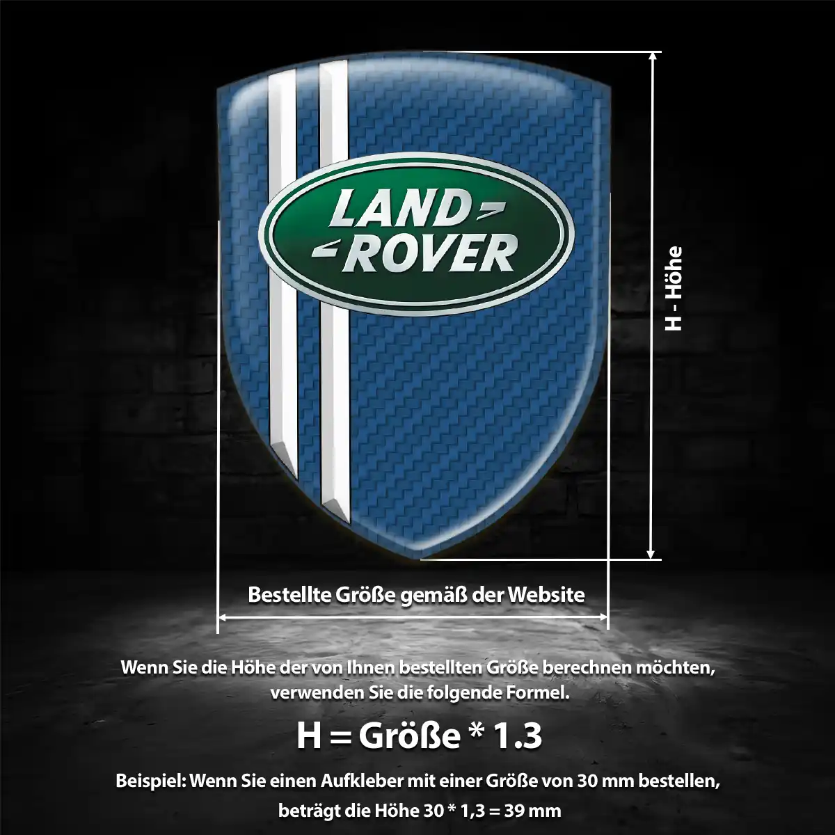 Land Rover Aufkleber Embleme Silikon Auto Stilvolles Design