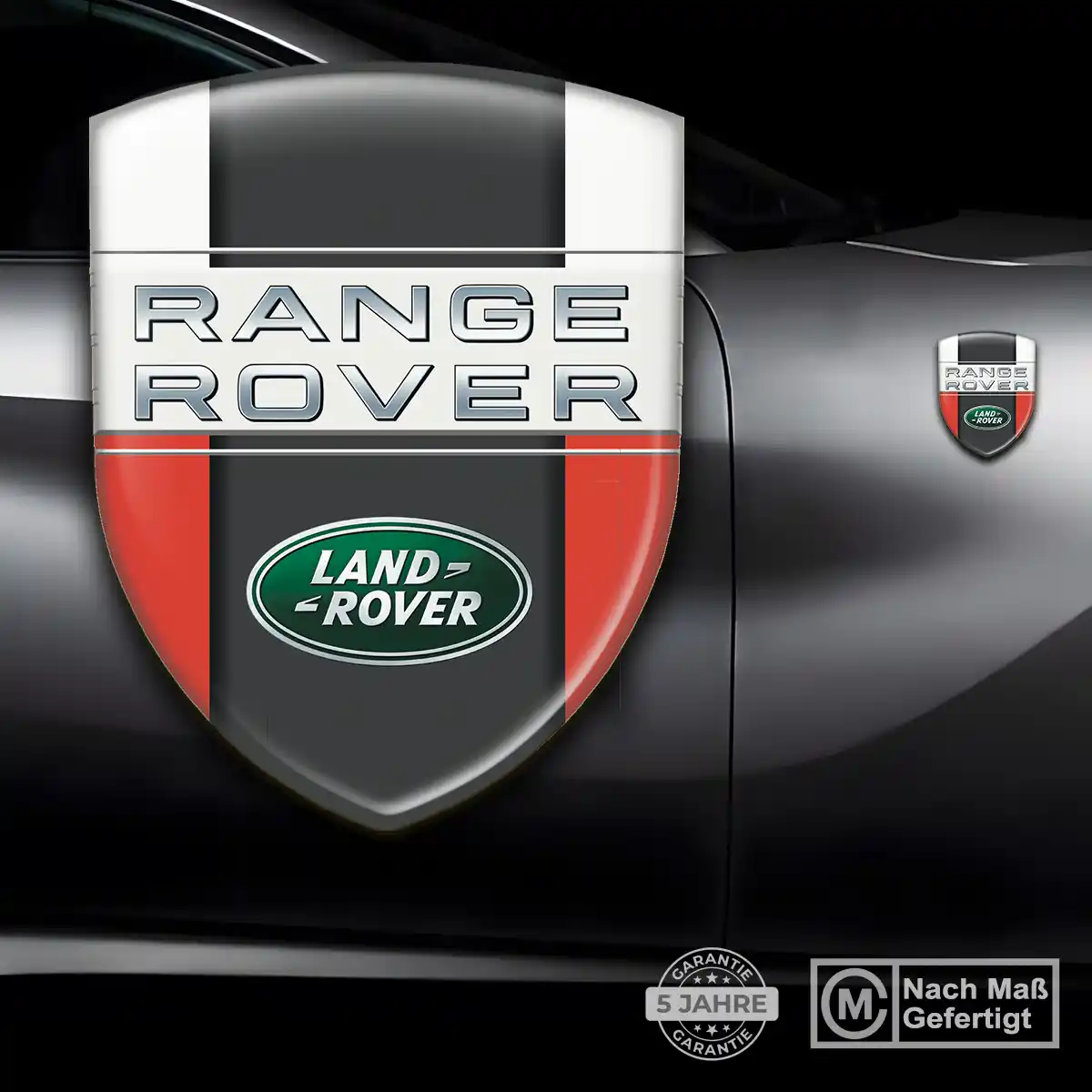 Land Rover Aufkleber Silikon Embleme Auto Hohe Qualität