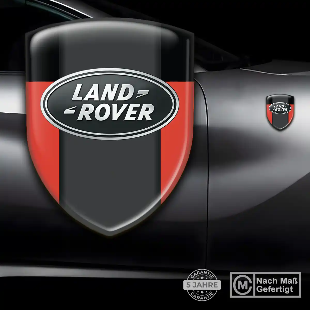 Land Rover Aufkleber Silikon Embleme Auto Stilvolles Design