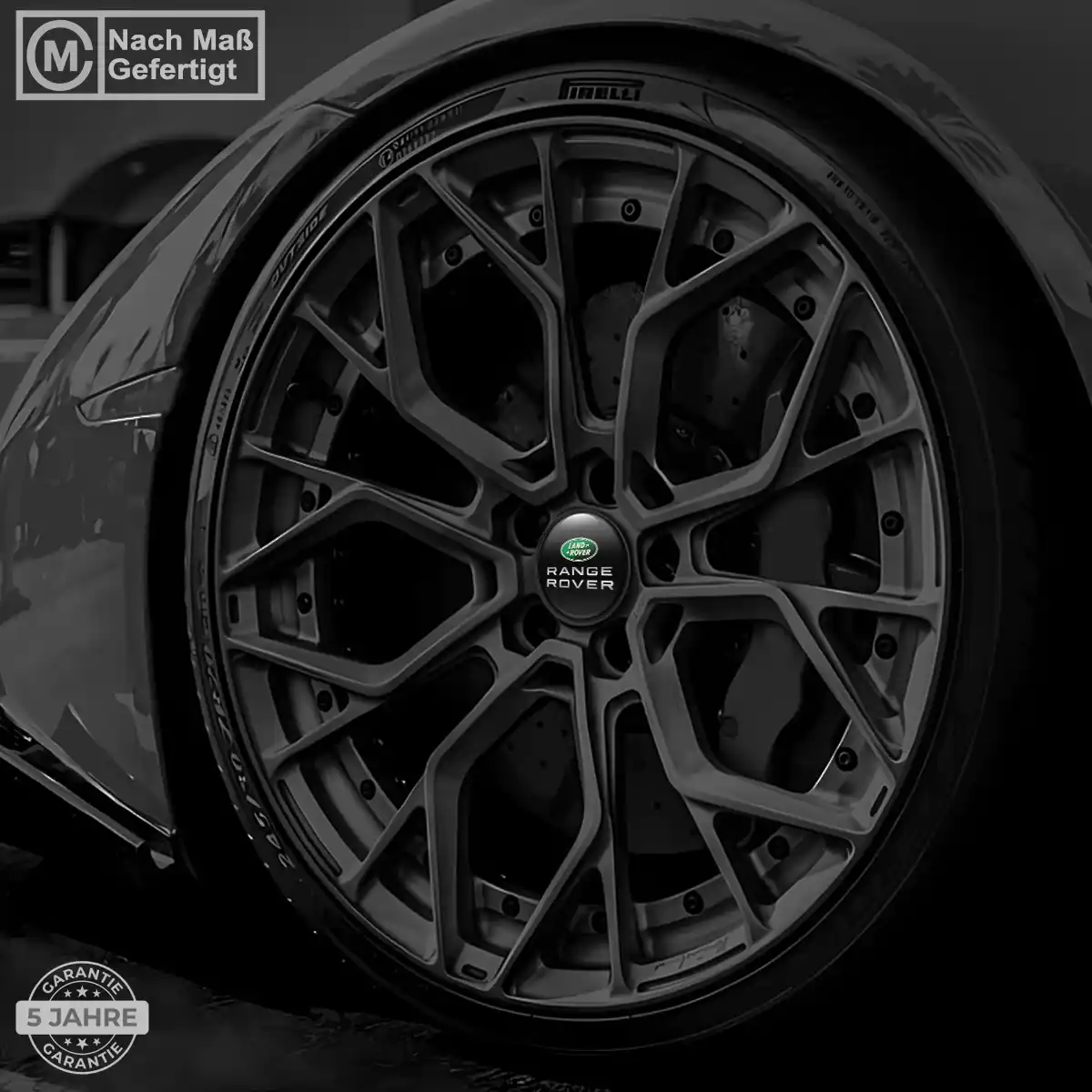 Land Rover Aufkleber Silikon Embleme Stilvolles Design