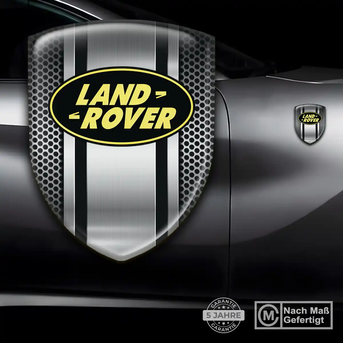 Land Rover Aufkleber Wappen Auto Stilvolles Design