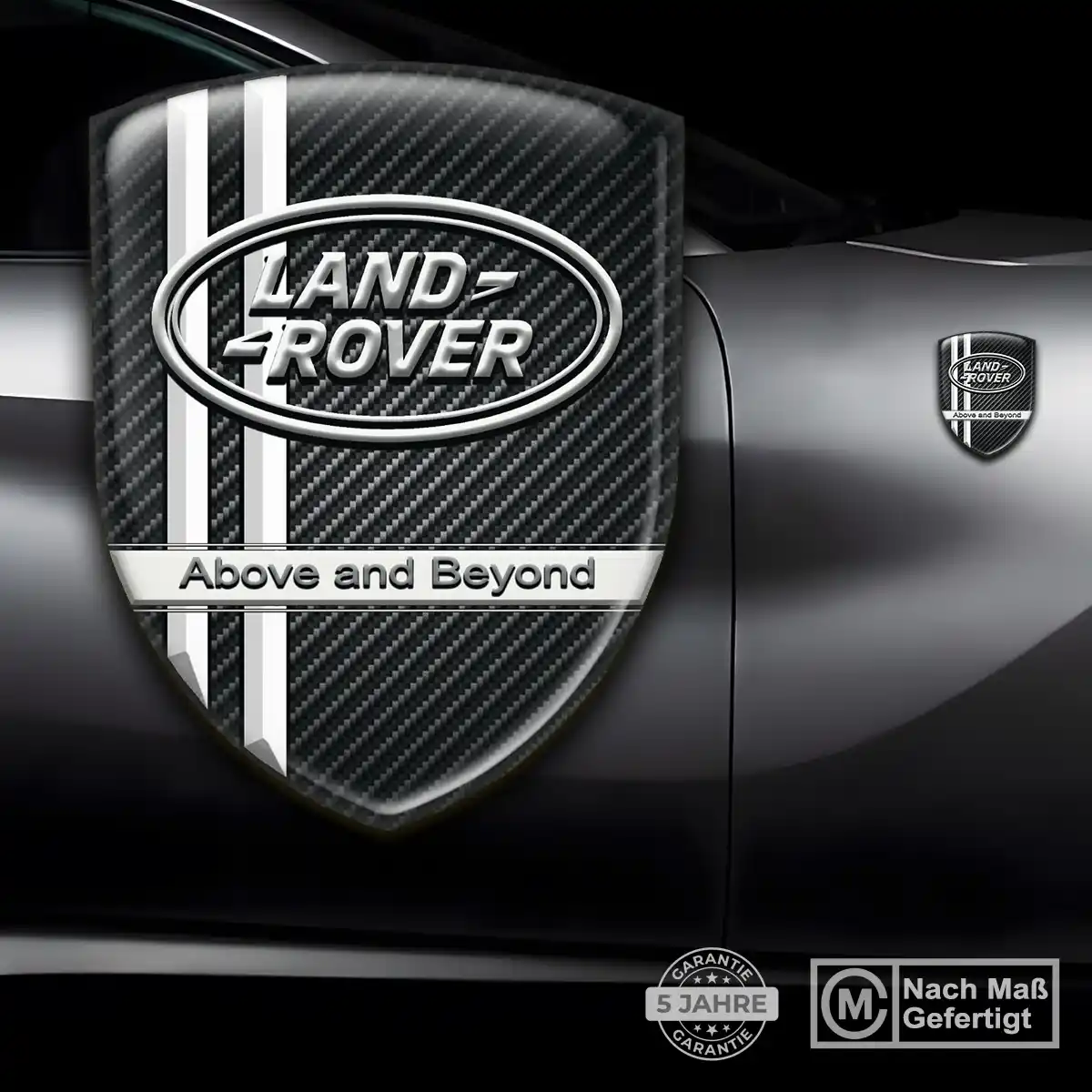 Land Rover Aufkleber Wappen Emblem Hohe Qualität