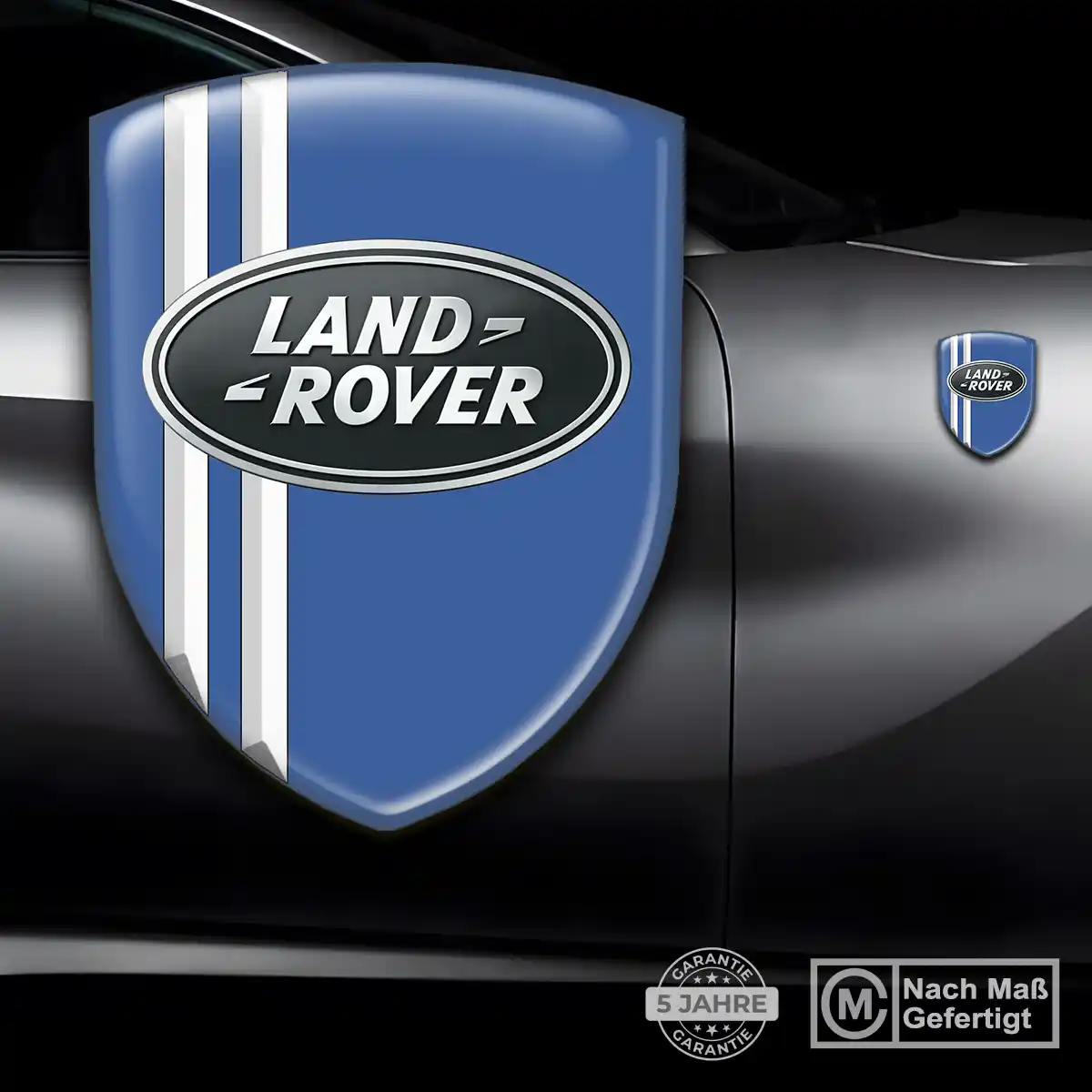 Land Rover Aufkleber Wappen Emblem Stilvolles Design
