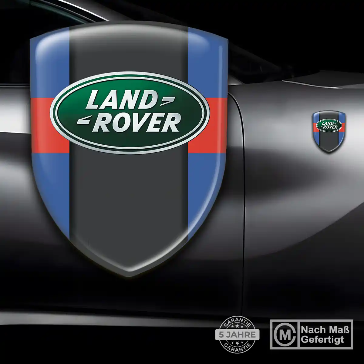 Land Rover Aufkleber Wappen Hohe Qualität