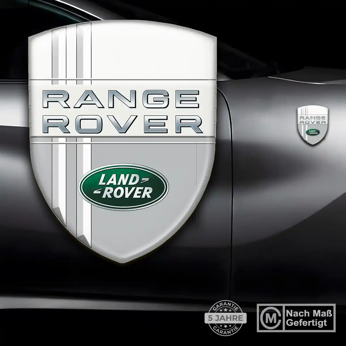 Land Rover Aufkleber Wappen Stilvolles Design