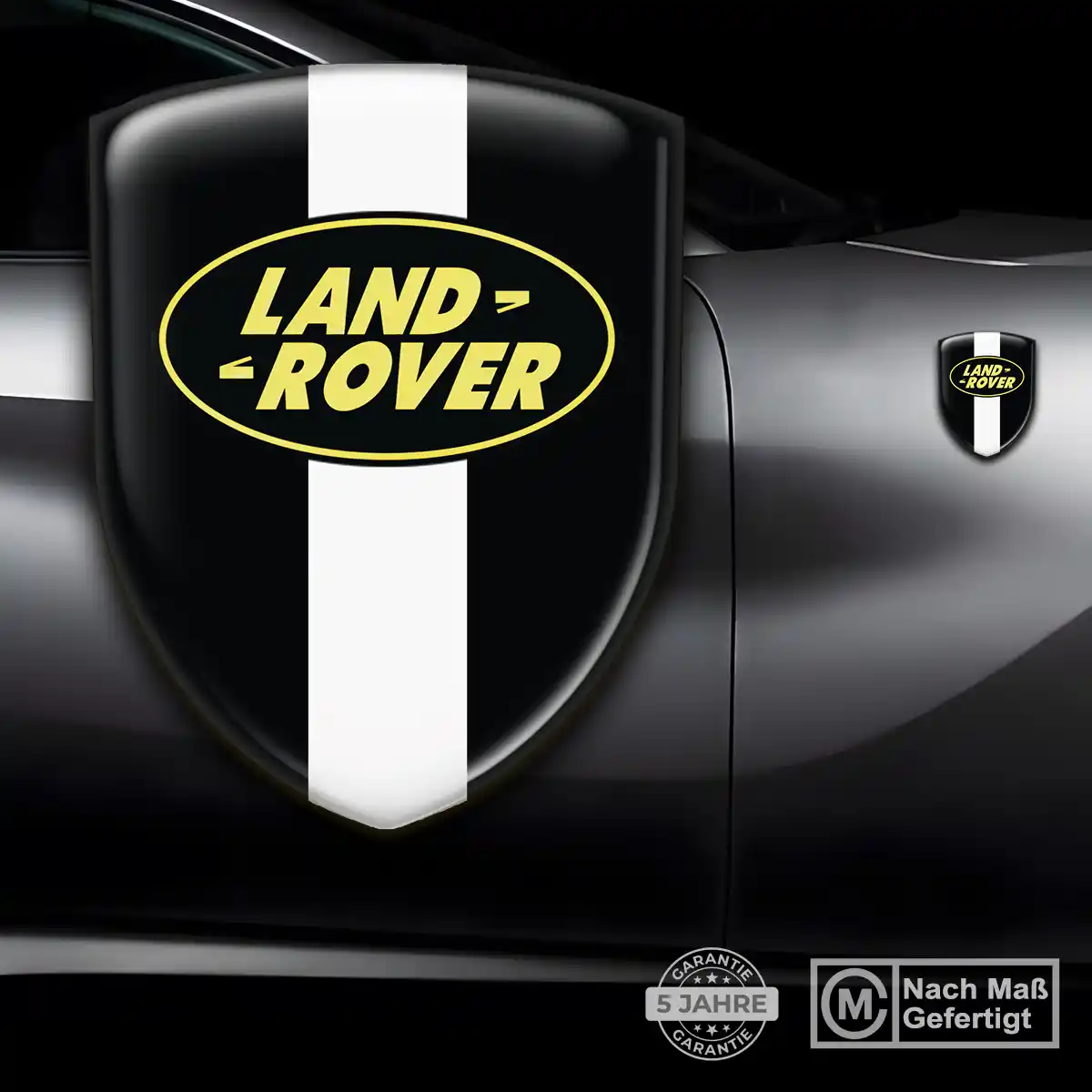 Land Rover Emblem Aufkleber Hohe Qualität