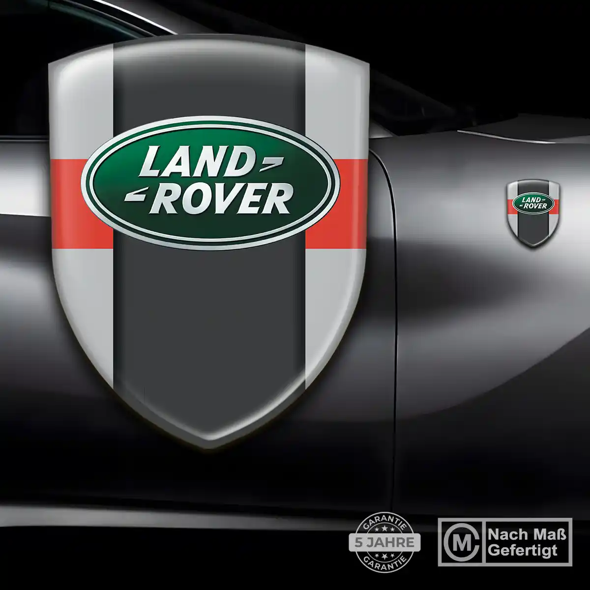 Land Rover Emblem Aufkleber Wappen Auto Stilvolles Design