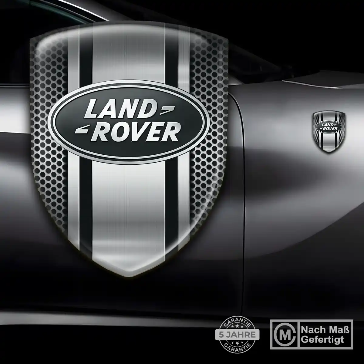 Land Rover Emblem Aufkleber Wappen Hohe Qualität