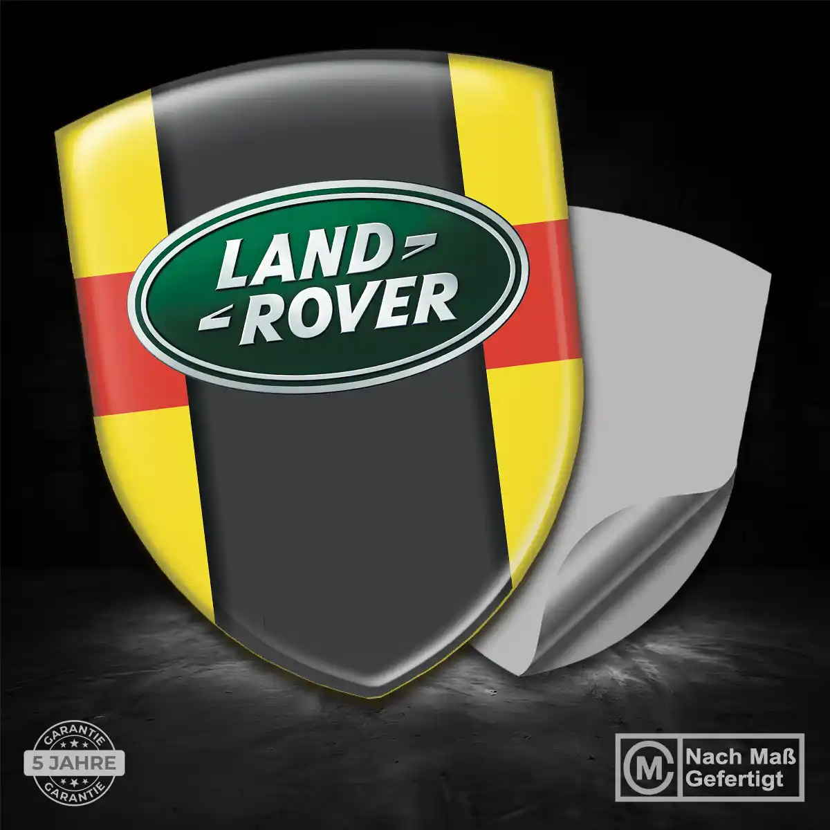 Land Rover Emblem Auto Stilvolles Design