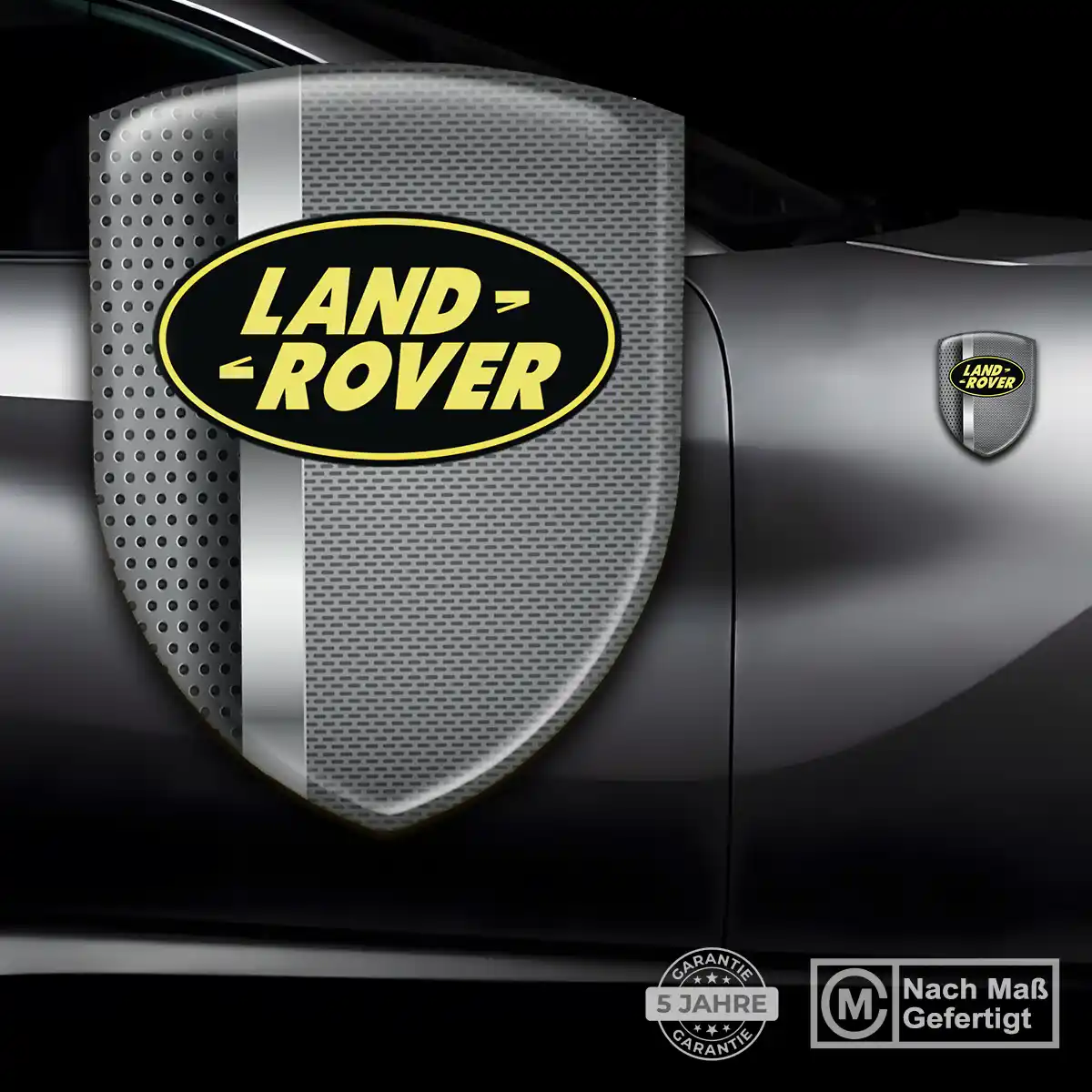 Land Rover Emblem Stilvolles Design