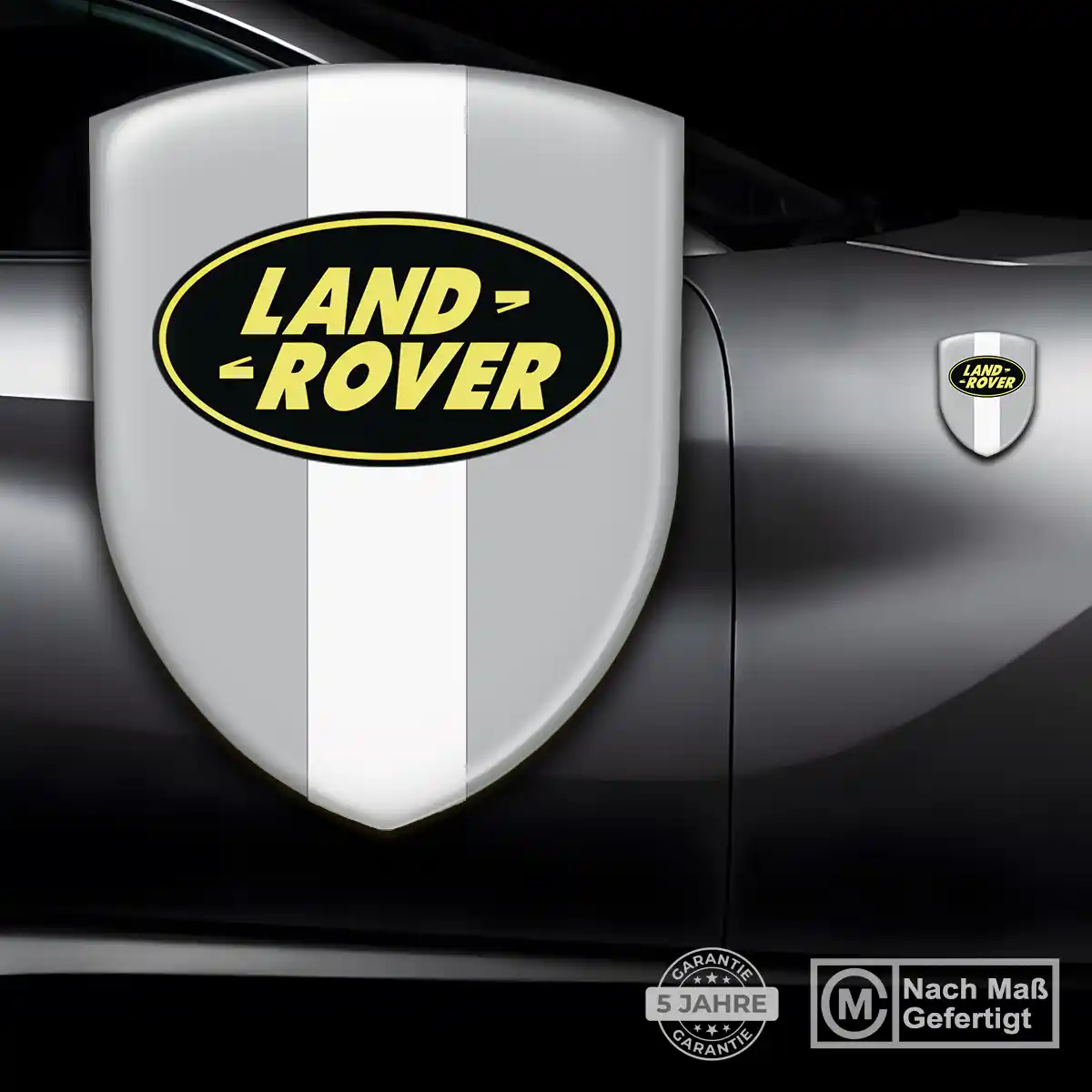 Land Rover Emblem Wappen Aufkleber Auto Hohe Qualität