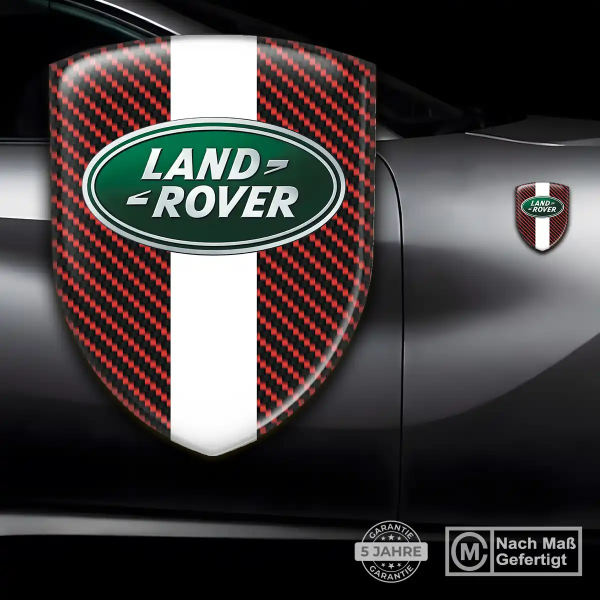 Land Rover Emblem Wappen Auto Stilvolles Design